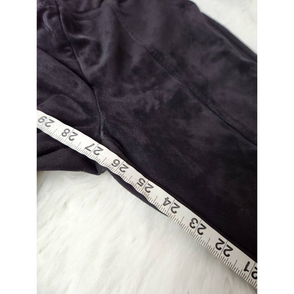 Calvin Klein Womens Leggings‎ Black Mid Rise Stretch Full Length Rayon Blend S - Picture 5 of 7